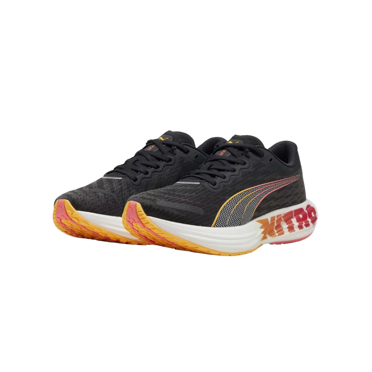 Puma Deviate NITRO 2 Forever Faster Yellow Black SS24 Sneakers