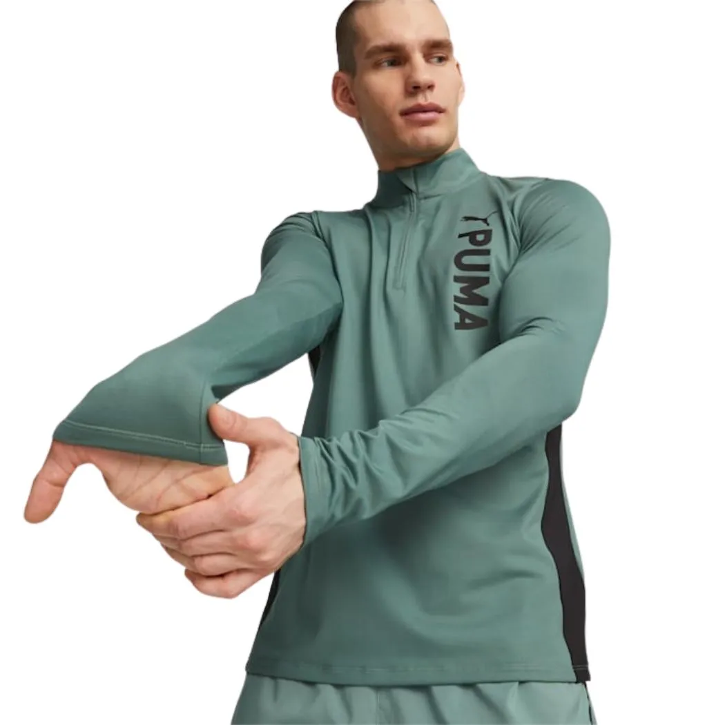 puma Fit Taped Quarter Zip Men's Training Pullover