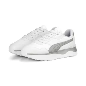 Puma scarpa sneakers da donna R78 Voyage Space Metallics 391130 02 bianco-argento