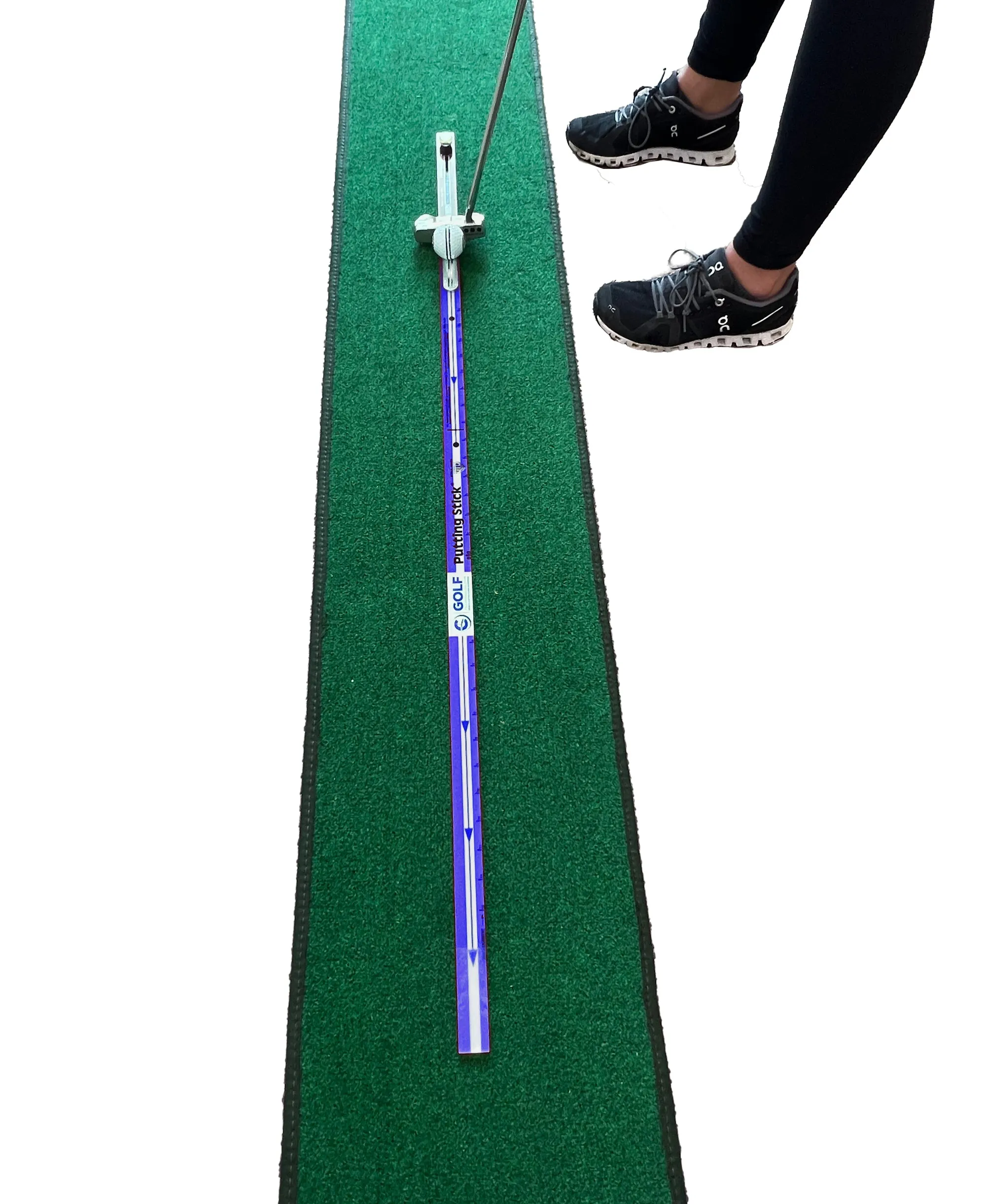 Putting Stick Pro by TPK Golf  ( GREEN, RED or BLUE )