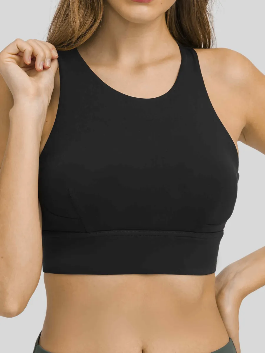 Race Pace *High Neck Sports Bra