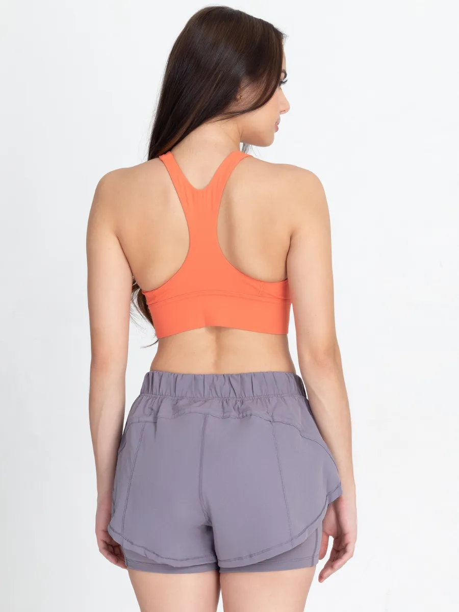 Race Pace *High Neck Sports Bra