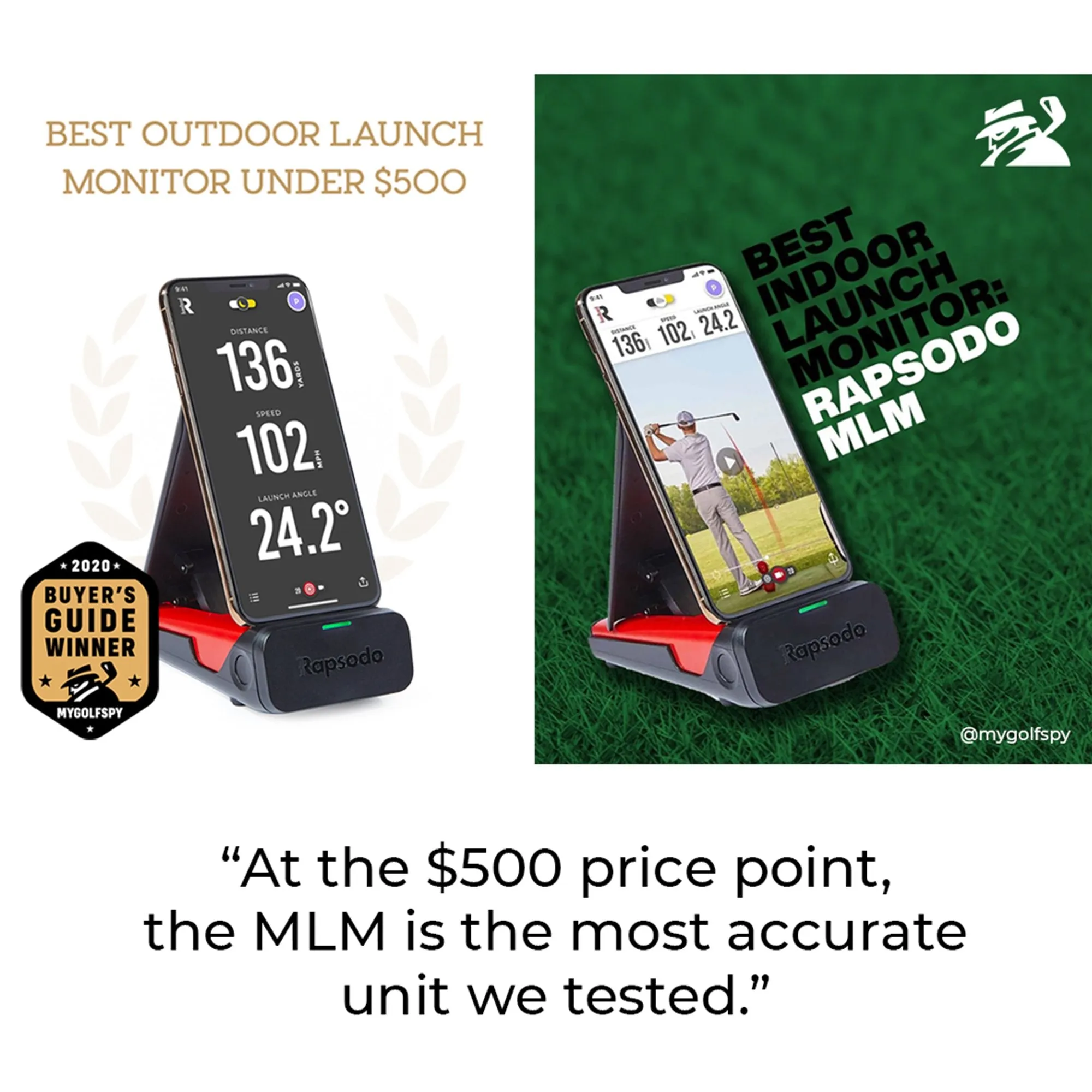 Rapsodo Mobile Launch Monitor for Golf