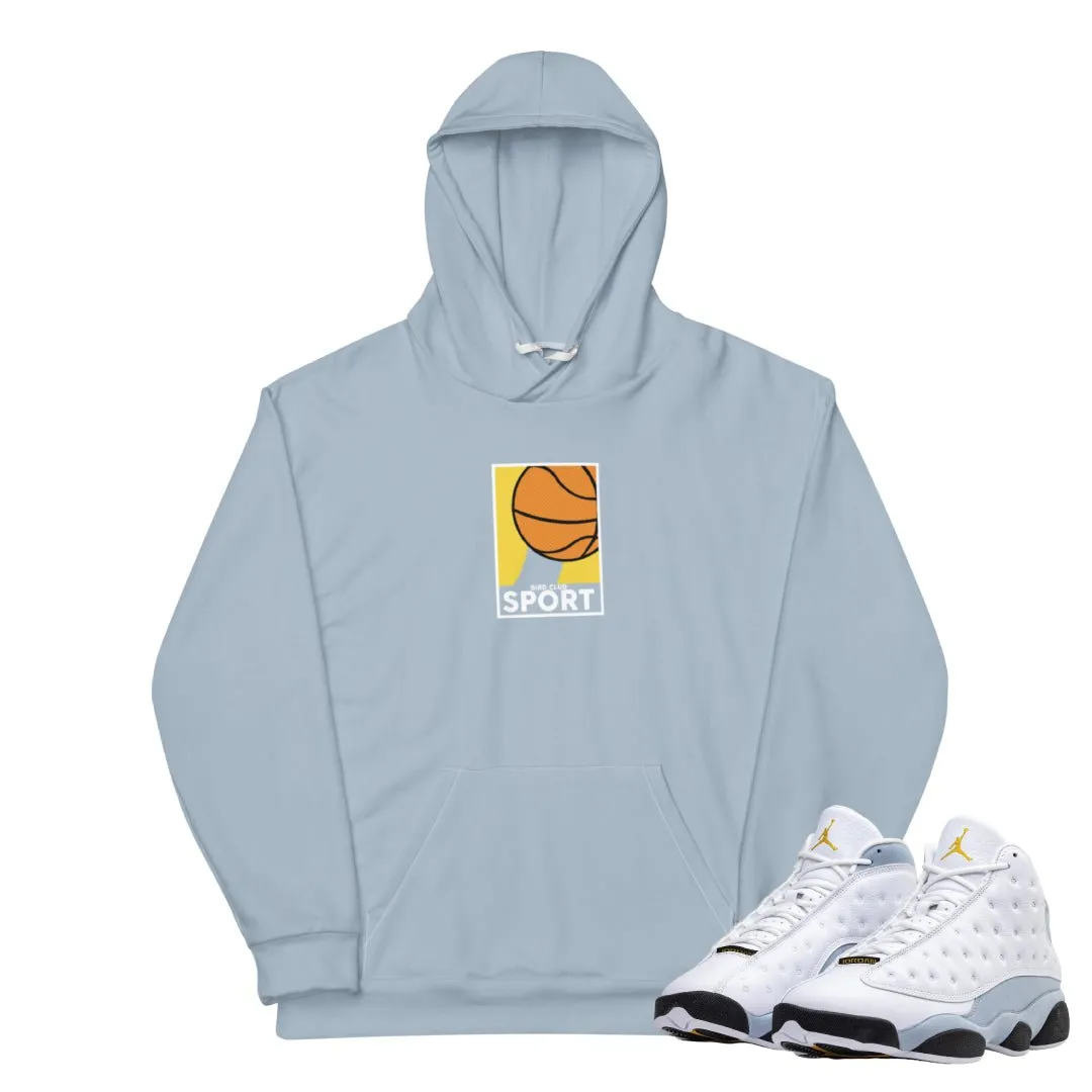 Retro 13 Blue Grey Sport Hoodie