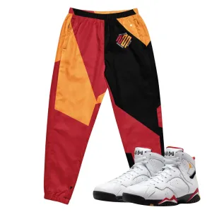 Retro 7 Cardinal OG Track suit pants