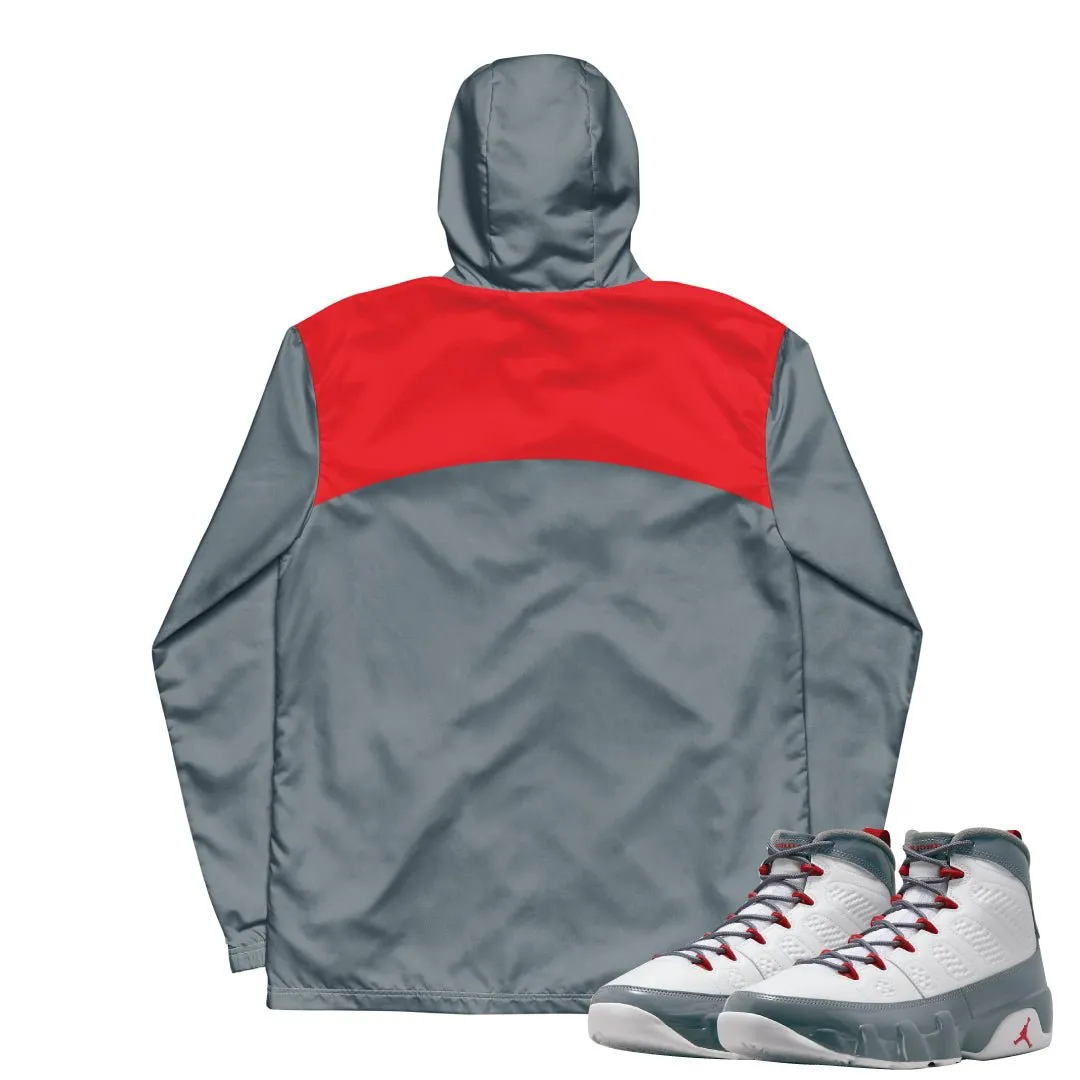 Retro 9 Fire Red Track Suit