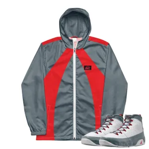 Retro 9 Fire Red Track Suit