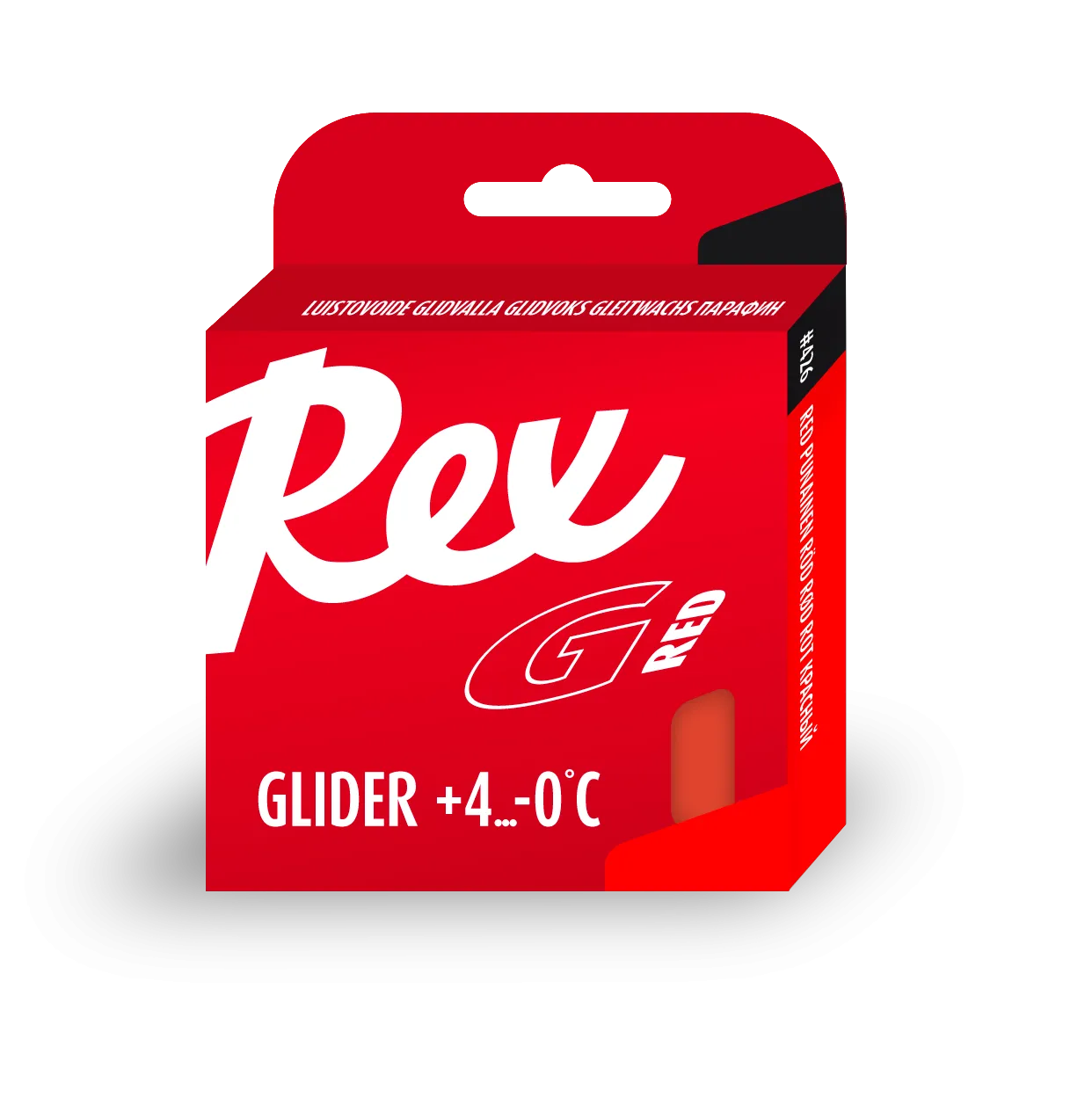 Rex Wax Racing Glide Red Paraffin (4C/0C) | 2x43g