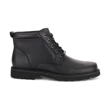 Rockport Men's Northfield Plain Toe Waterproof Boot - Black