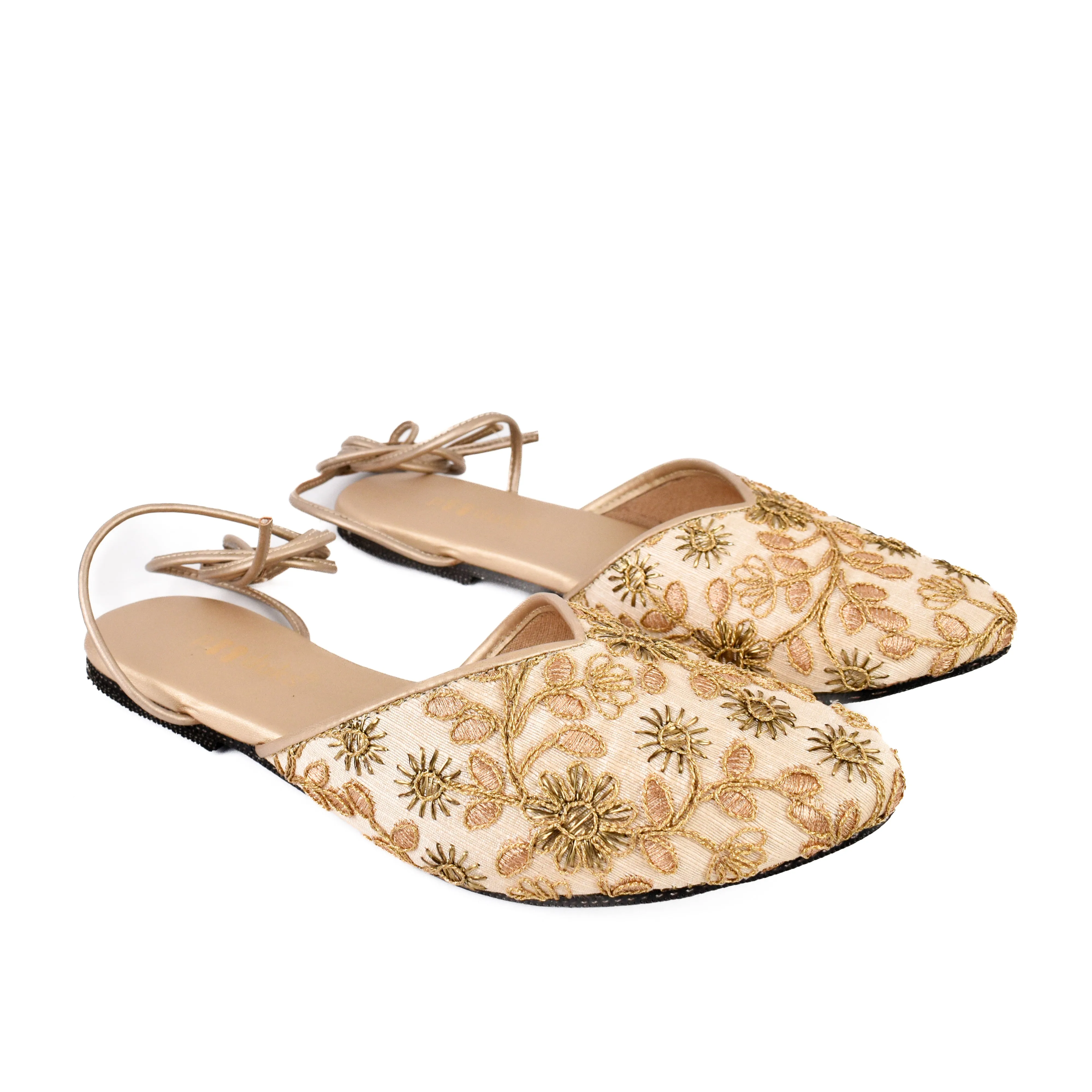 Saba - Gold | Multi-Occasion Wear Sandals for Women