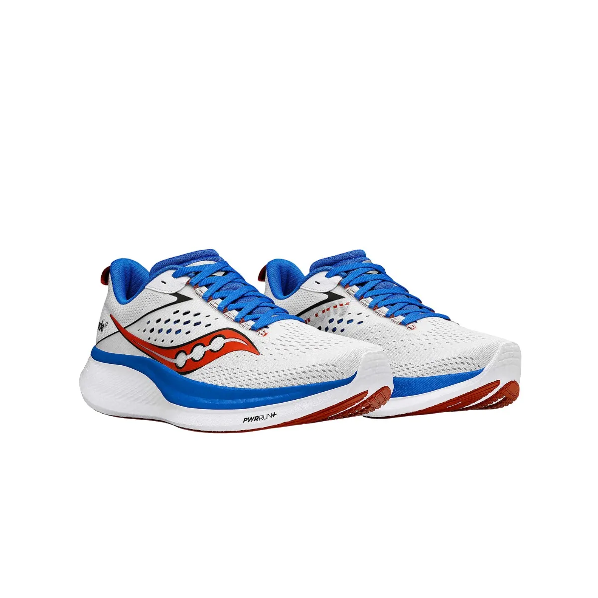 Saucony Ride 17 White Blue SS24 Shoes