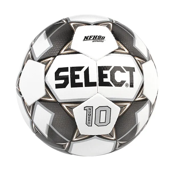 Select Numero 10 NFHS Ball Grey/White