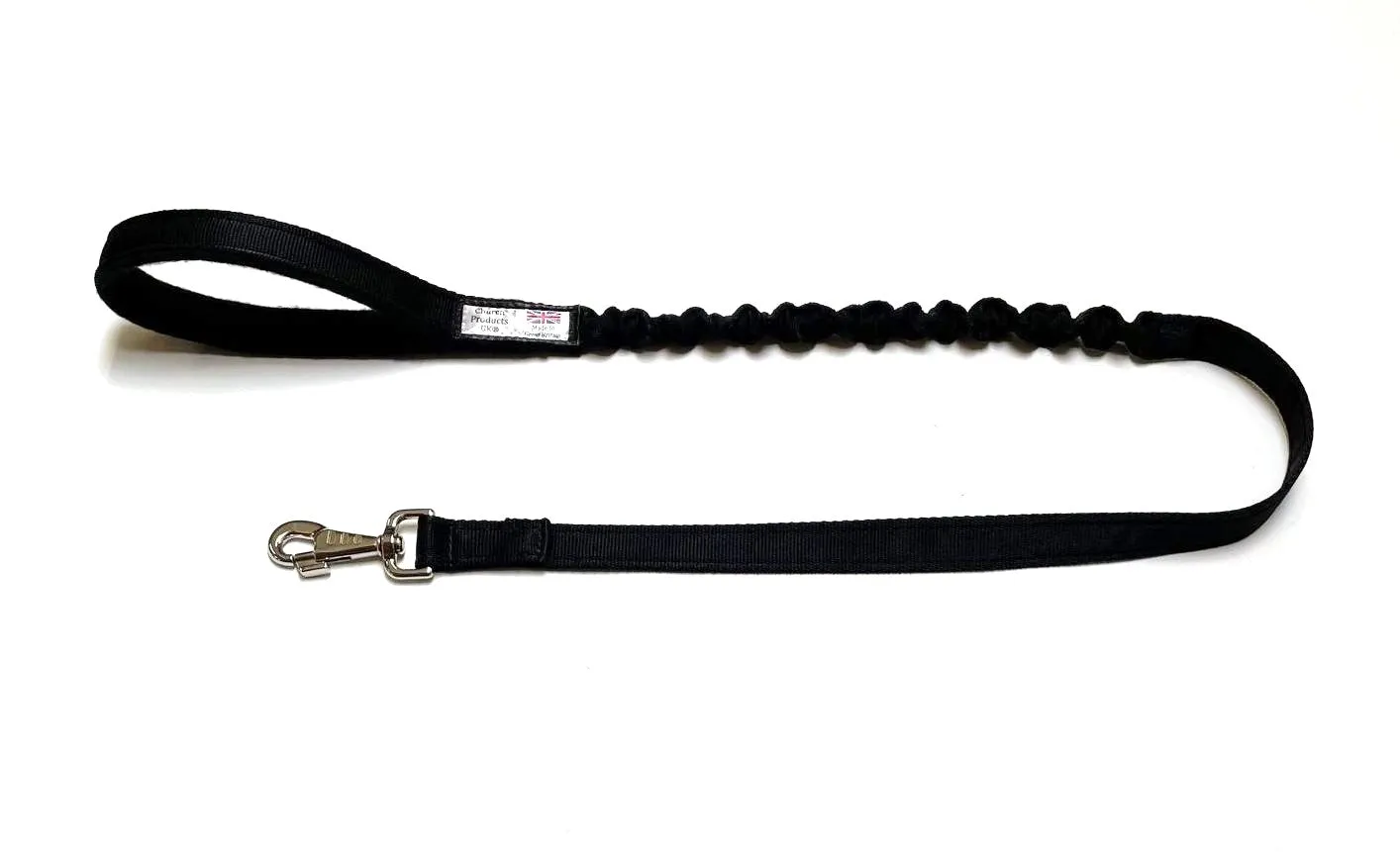 Shock Absorbing Bungee Dog Lead Training Walking Leash With Soft Padded Handle