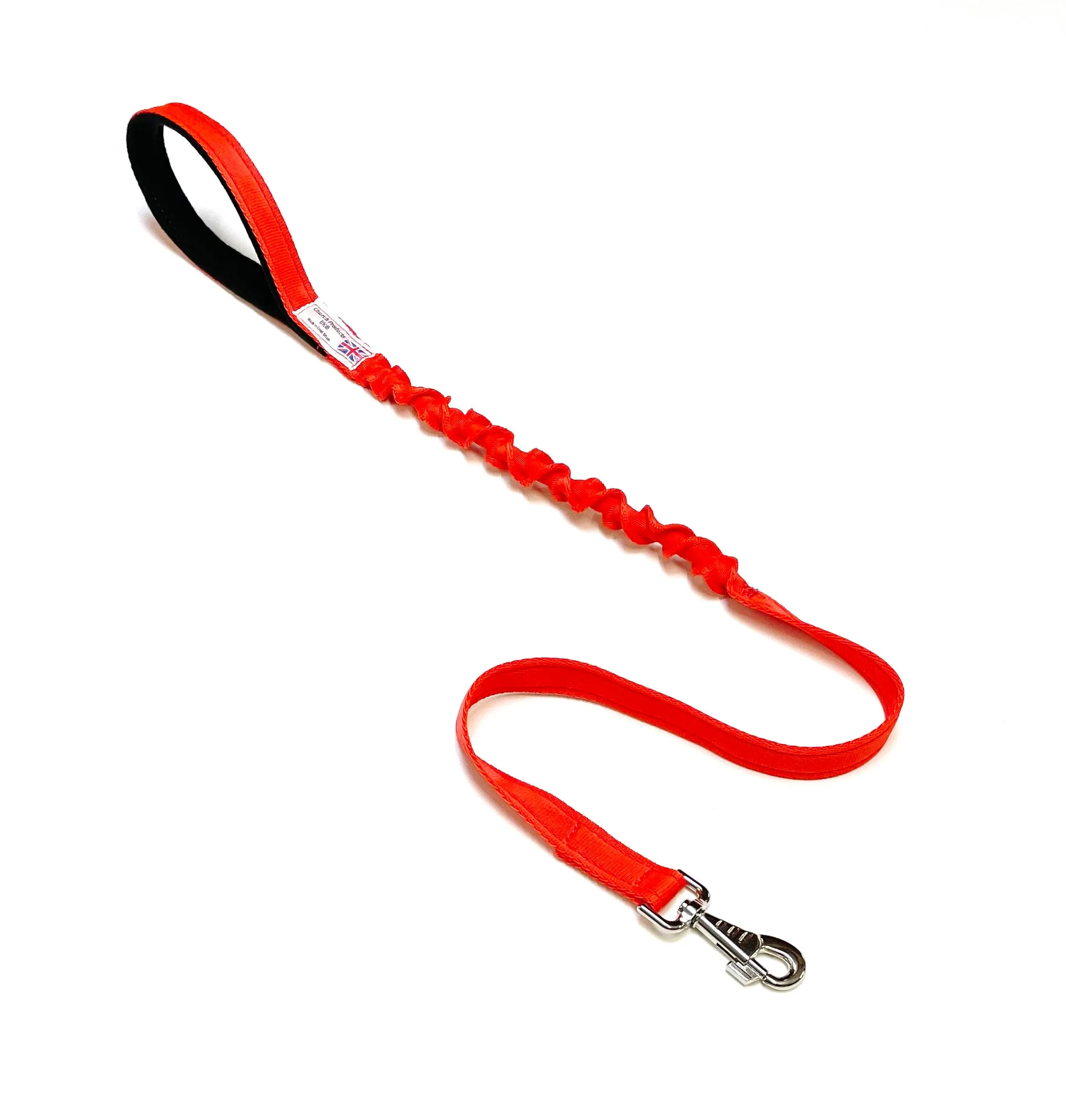 Shock Absorbing Bungee Dog Lead Training Walking Leash With Soft Padded Handle