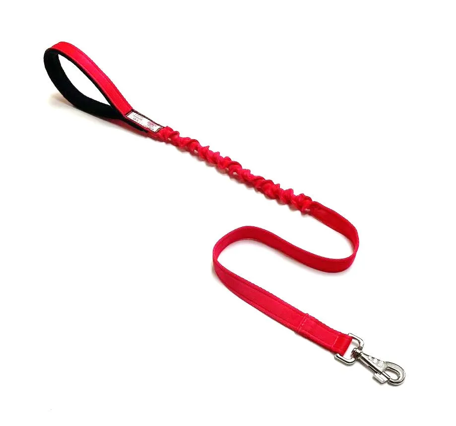 Shock Absorbing Bungee Dog Lead Training Walking Leash With Soft Padded Handle