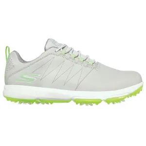 Skechers GO GOLF PRO 4 Spiked Waterproof Shoes - Grey/Lime