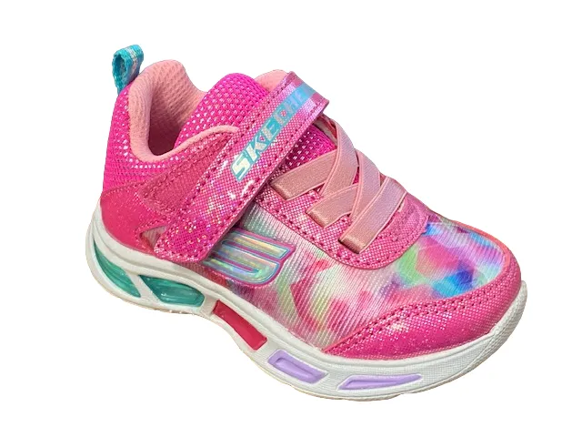 Skechers S Lights Litebeams Dance N Glow 10921N NPMT neon pink multi