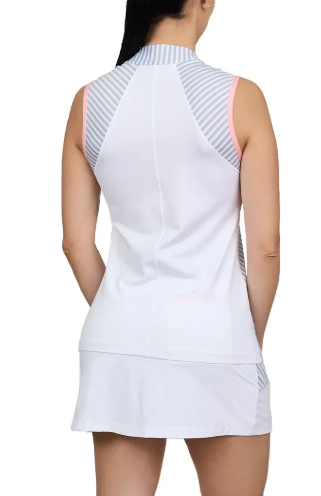 Sleeveless Golf Top - Elegance