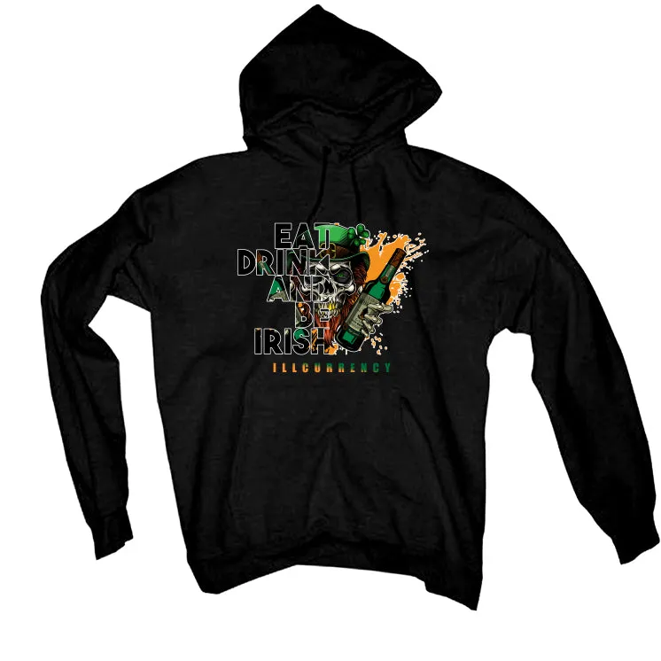 St. Pattys Collection Black T-Shirt (Eat drink)