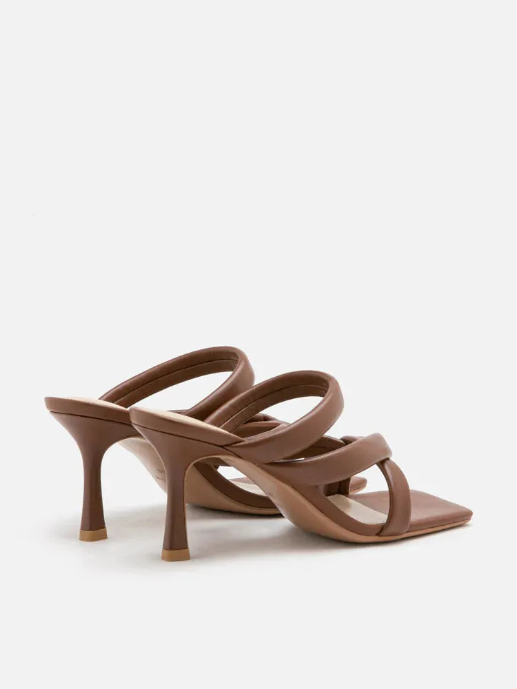 Taliha Cross Strappy Heels