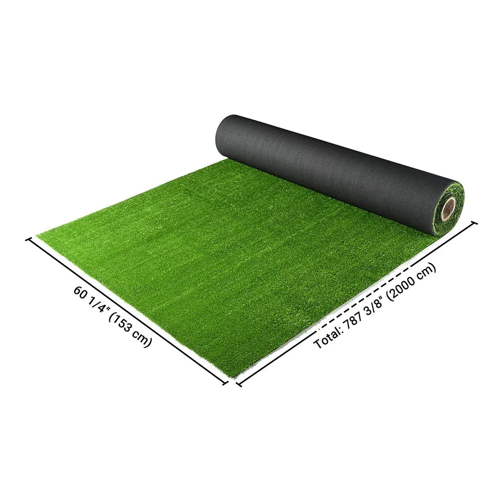 TheLAShop 130x5ft Outdoor Grass Carpet with Drainage (2x)65x5ft