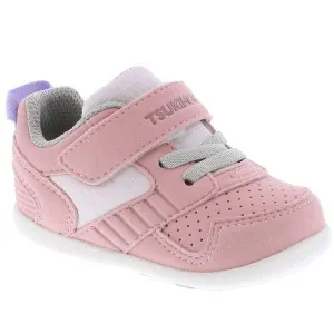 Tsukihoshi Baby Racer Rose Pink Toddler Shoes (Machine Washable)