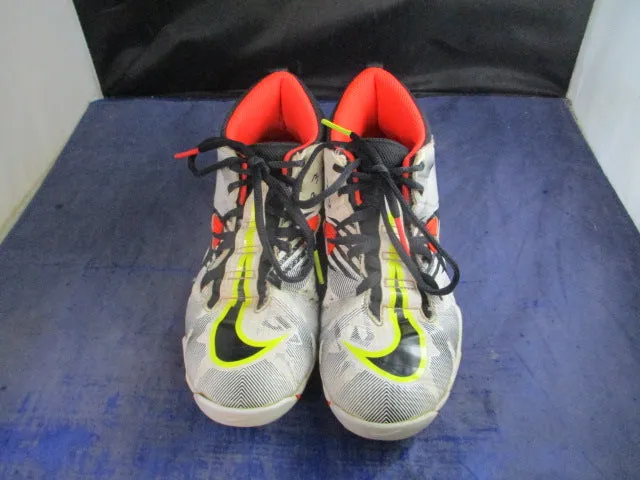 Used Nike Russell Wilson X Alpha Menace 3 Shark GS Cleats Youth Size 4