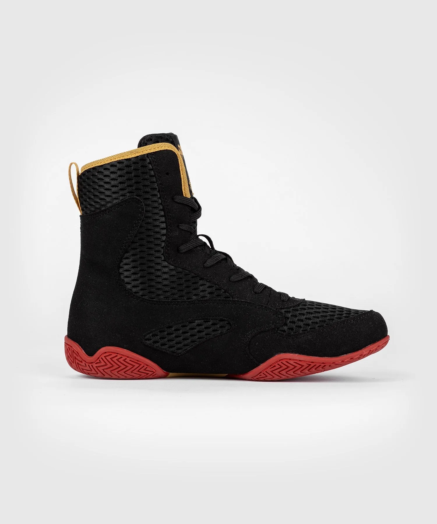 Venum Contender Boxing Shoes - Black/Gold/Red