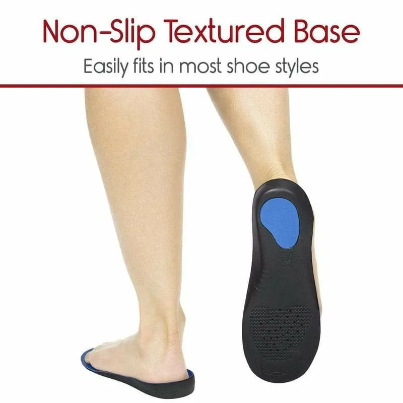 Vive Health Envelop Full Length Shoe Inserts - Blue