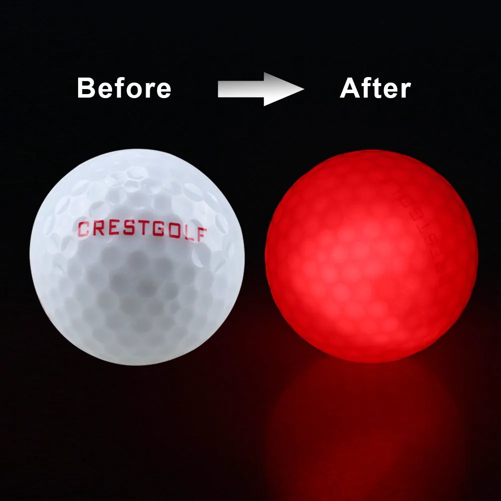 Waterproof LED  Balls For Night Training High Hardness Material For  Practice Balls