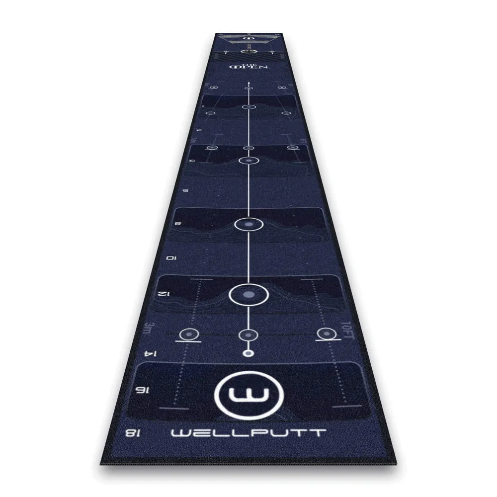 WellPutt Limited Edition The Open Premium Pro 4m Putting Mat