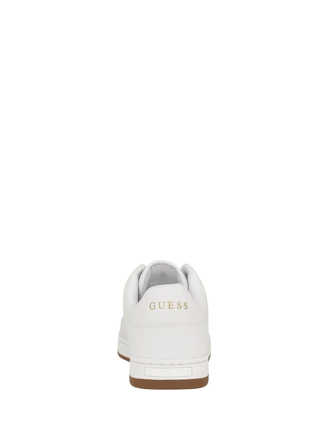 White Tempo Low-Top Sneakers