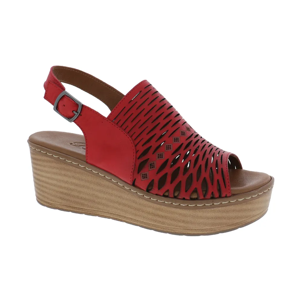 Women's Biza Zen Color: Red