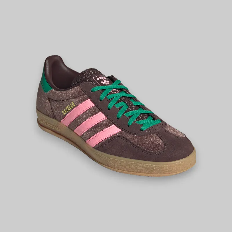 Women's Gazelle Indoor Velvet 'Brown/Pink/Green'