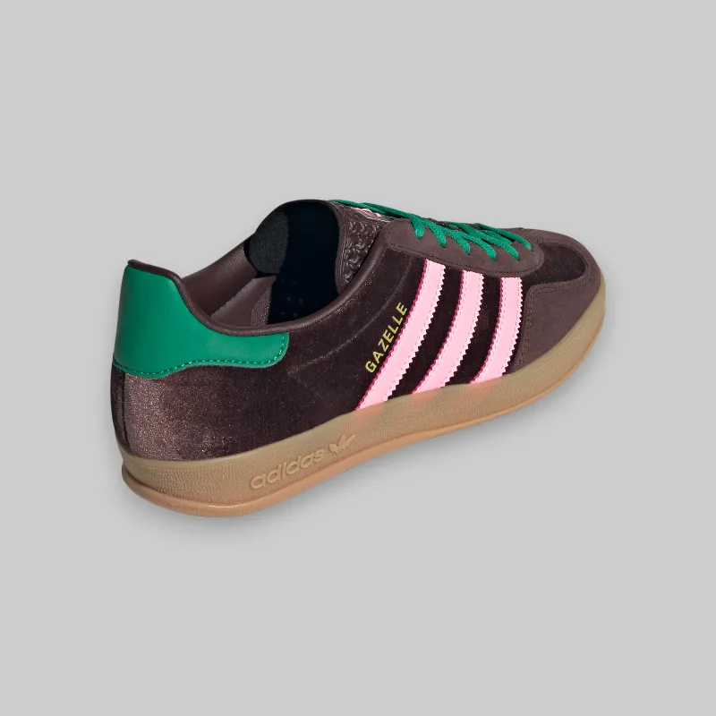 Women's Gazelle Indoor Velvet 'Brown/Pink/Green'