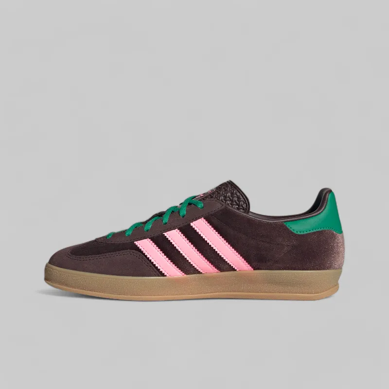 Women's Gazelle Indoor Velvet 'Brown/Pink/Green'