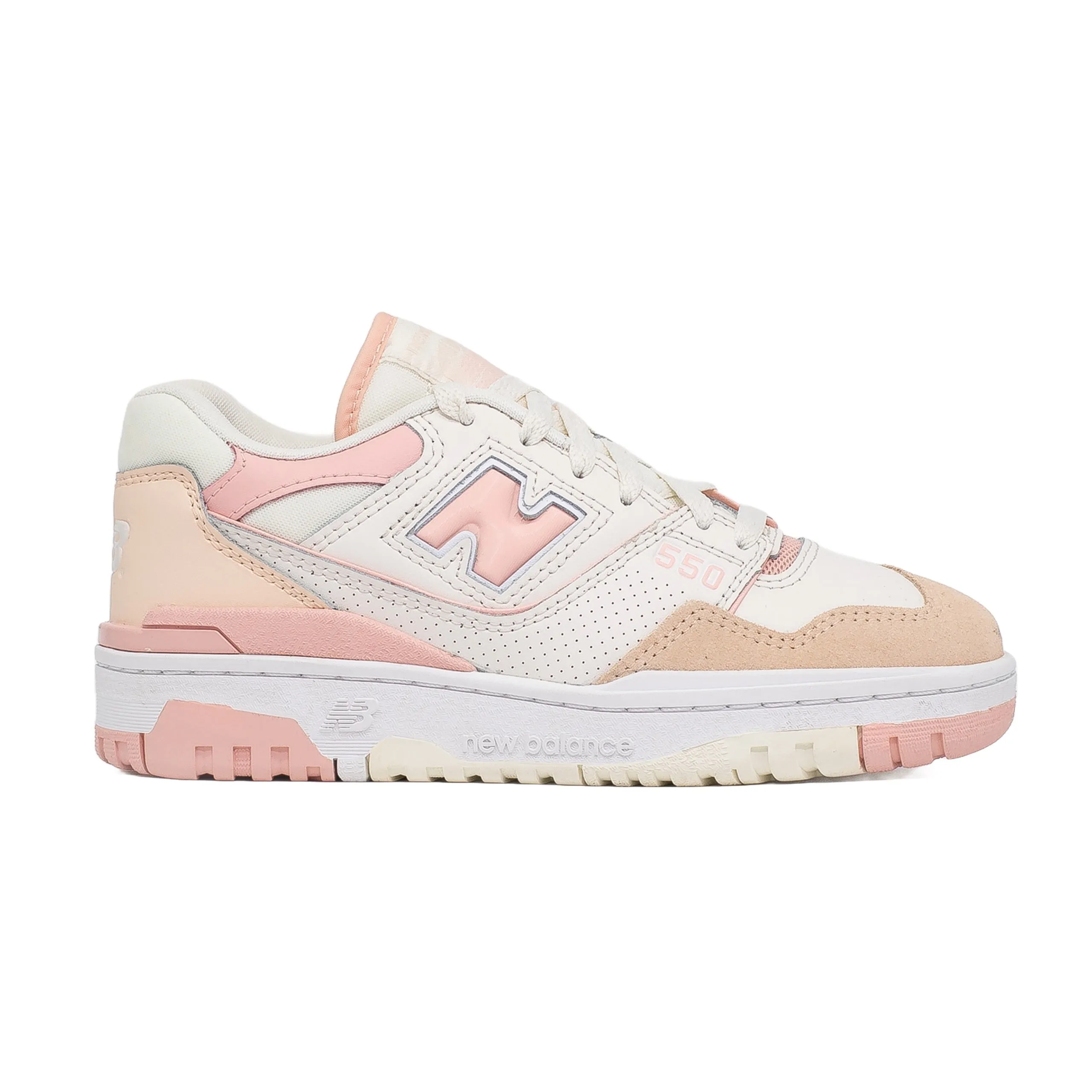 Women's New Balance 550 , White Pink