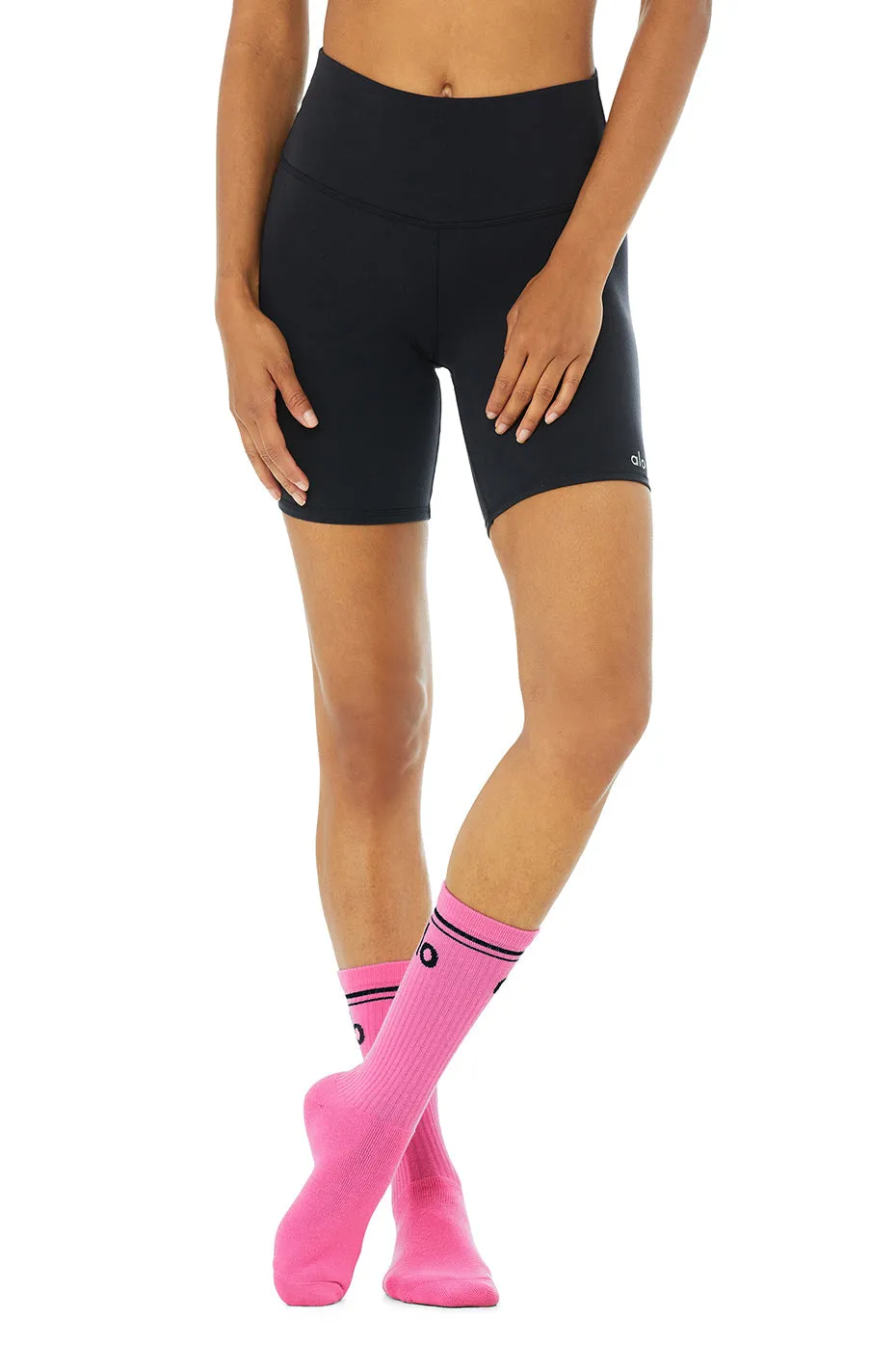 Women's Throwback Sock - Bubblegum/Black