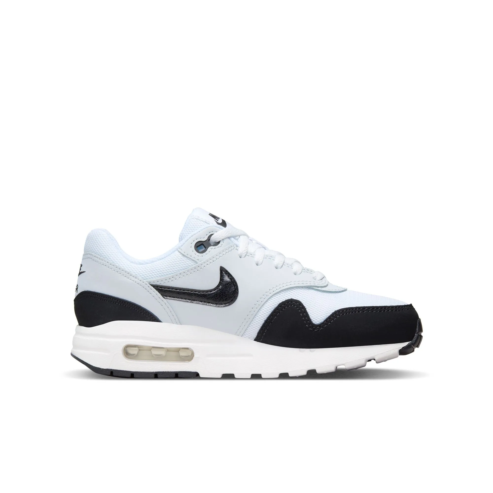 Youth Nike Air Max 1 (GS) 'White/Black'