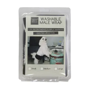 ZEEZ Washable Male Wrap