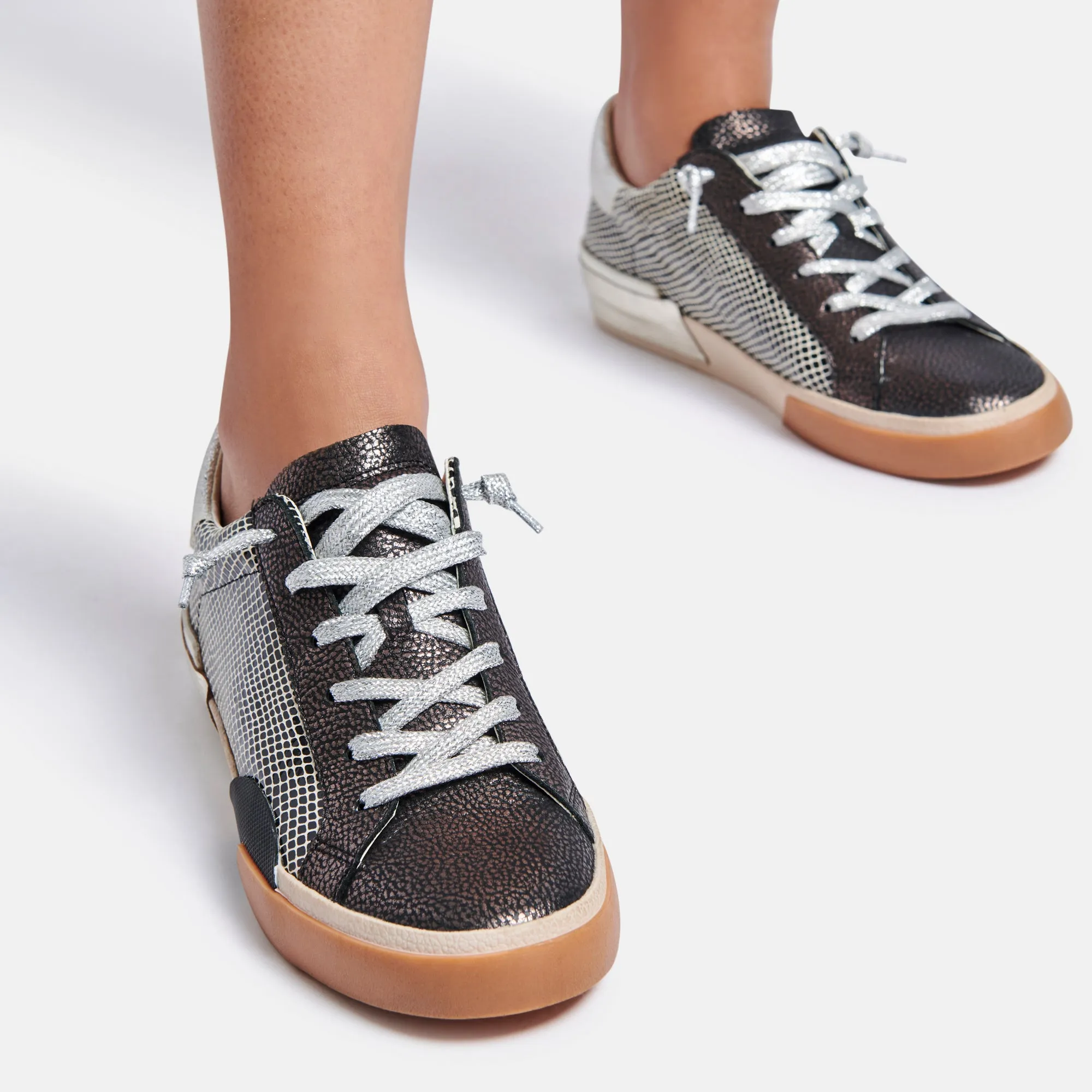 ZINA SNEAKERS MERCURY LEATHER